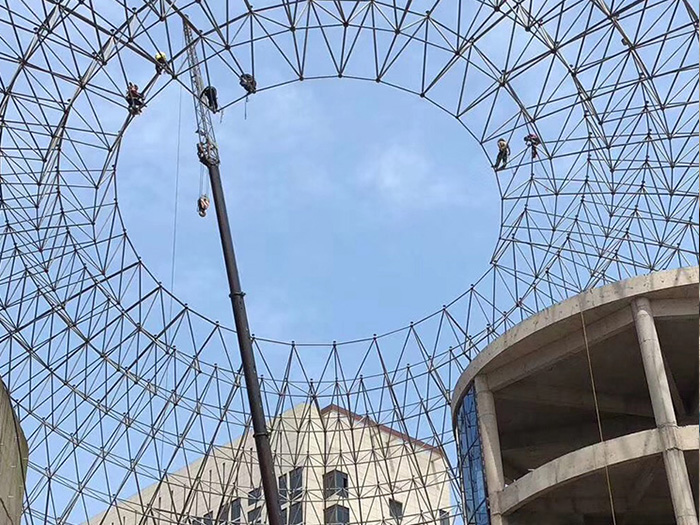 信州区网架螺栓球加工流程